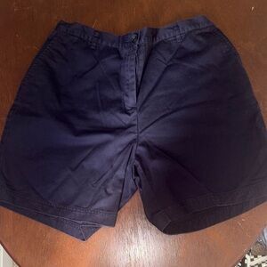 Lands' End Dark Blue Women’s Shorts